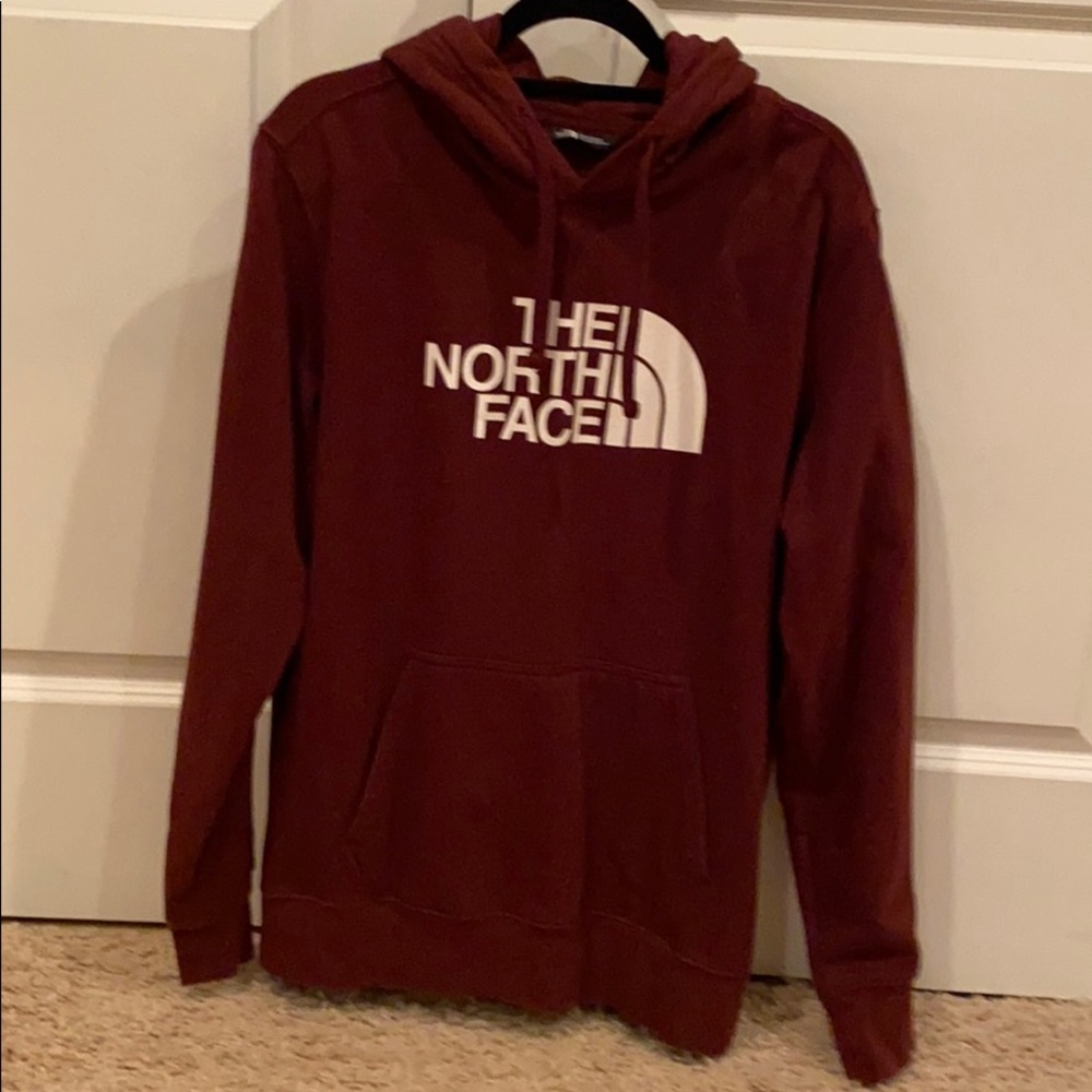 North face hooded sweatshirt